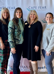 Staff pictured at event