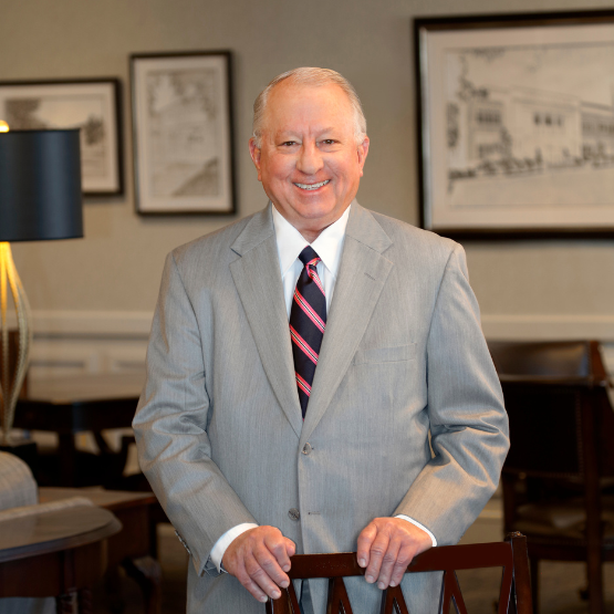 Larry D. Barbour in the North State library.