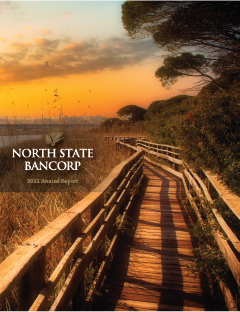 North State Bancorp 2021 Annual Report Cover