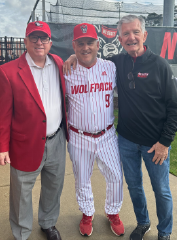 Employees at Wolfpack baseball game