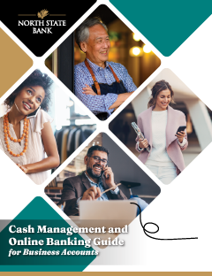Cash Management and Online Banking Guide Brochure Cover - Business