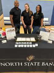 North State Bank Employees at event