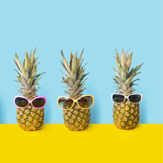 Pineapple background