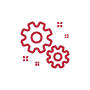 Moving gears icon