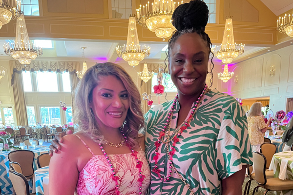Attendees at Summer Salute event