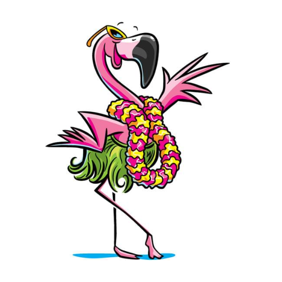 Fiona Flamingo Character